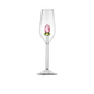 Rose Wine Glass