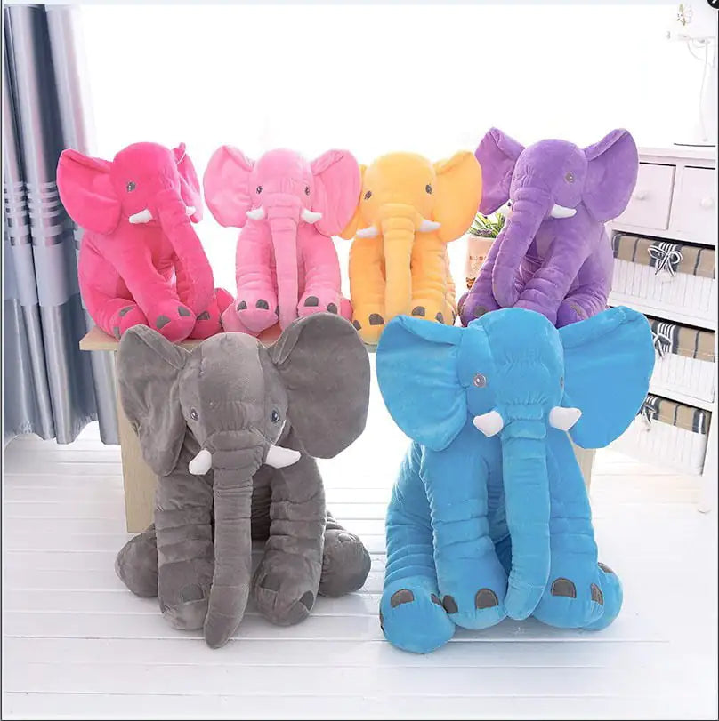 Elephant Plush Pillowcase