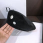 Trendy All-Match PU Beret Hat for Women